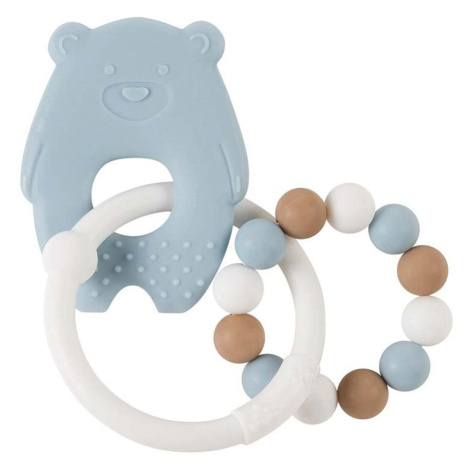 Nattou Kousátko silikonové BPA free Lapidou macko