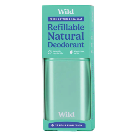 Wild Deodorant tuhý Starter Fresh Cotton & Sea Salt 40 g