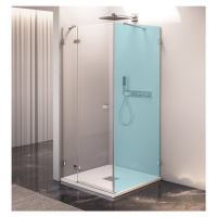 Polysan FORTIS EDGE sprchové dveře bez profilu 900mm, čiré sklo, levé