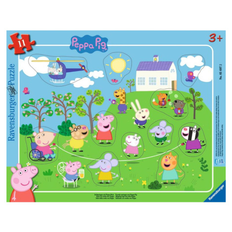 Ravensburger 056972 Prasátko Peppa 11 dílků