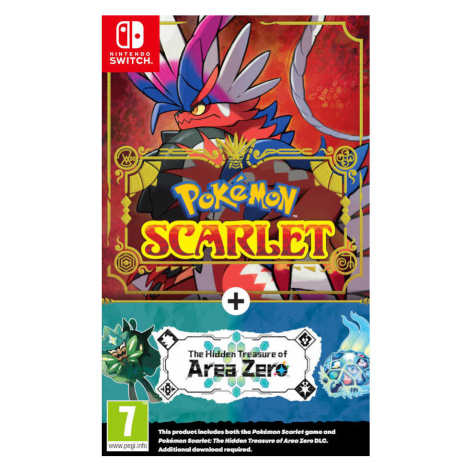 Pokémon Scarlet + Area Zero DLC (Switch) NINTENDO