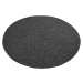 NORTHRUGS - Hanse Home koberce Kusový koberec Braided 105550 Dark Grey kruh – na ven i na doma -