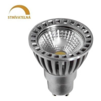 LED žárovka 6W COB GU10 480lm 50° CCD STMÍVATELNÁ, STUDENÁ BÍLÁ