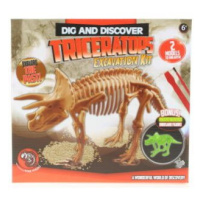 Tesání Dino svítící Triceratops