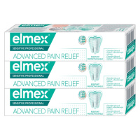 ELMEX Sensitive Professional Advanced Pain Relief zubní pasta pro citlivé zuby 3 x 75 ml