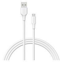 Kabel Vention Cable USB 2.0 Male to Micro-B Male 2A 1m CTIWF (white)