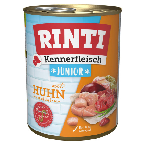 Rinti Kennerfleisch JUNIOR s kuřecím 24x800g