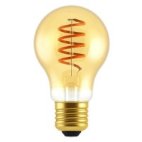 Rabalux Dekorativní LED filament žárovka s točeným vláknem, jantarová, E27, A60, 4W, 250lm, 2000