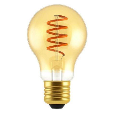 Rabalux Dekorativní LED filament žárovka s točeným vláknem, jantarová, E27, A60, 4W, 250lm, 2000