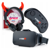 Brýle Vr 3D Virtuální Pro Herní Telefon Set Virtual Box 360