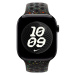 Apple Watch 49/46/45/44mm Midnight Black sportovní řemínek Nike S/M