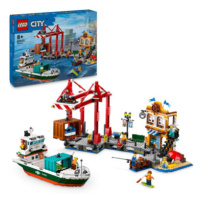 LEGO® City 60422 Přístav s nákladní lodí