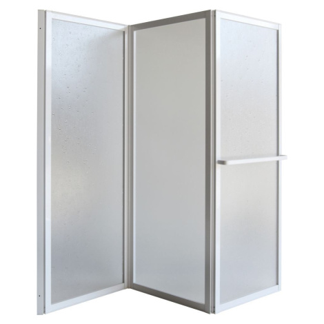 OLSEN SPA Vanová zástěna KARINA Rozměr A 145, Rozměr C 120 OLBVZ5 Olsen-Spa