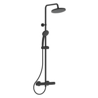 Ideal Standard A7545XG - Sprch. sada s termos. baterií CERATHERM T25 matná černá A7545XG