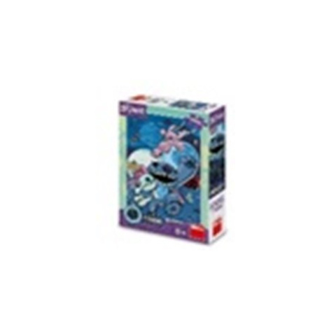 STITCH 100 XL neon Puzzle Dino