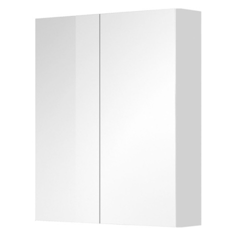 Mereo Aira Mailo Opto Bin, koupelnová galerka 60 cm zrcadlová skříňka bílá CN716GB