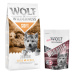 Wolf of Wilderness granule 12 kg + snack 180g zdarma! - Junior "Soft - Wide Acres" - kuřecí + Le