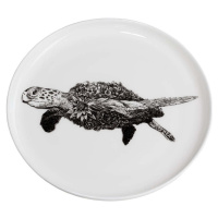 Bílý porcelánový talíř Maxwell & Williams Marini Ferlazzo Sea Turtle, ø 20 cm