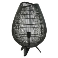 Černá stolní lampa (výška 47 cm) Yumi – Light & Living