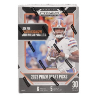 2023 Panini Prizm Draft Picks NFL Football Blaster Box - Green Pulsar Parallels