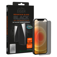 Ochranné sklo Eiger Mountain BLACK Anti Spy Privacy Glass Screen Protector for Apple iPhone 12/1