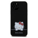 Hello Kitty Liquid Silicone Daydreaming Logo kryt iPhone 12/12 Pro černý