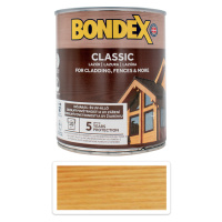 BONDEX Classic - matná tenkovrstvá syntetická lazura 0.75 l Oregonská pinie