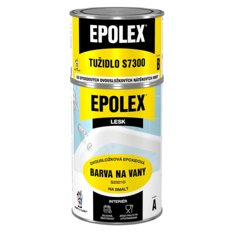 Epolex email na vany bílý+tužidlo 0.94kg BAUMAX