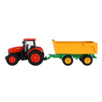 Teddies Traktor Zetor RC s valníkem plast 42cm