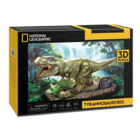 3D puzzle Dinosauři Tyrannosauři Rex National Geographic