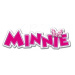 Mondo gumový míč Minnie 6983 růžový