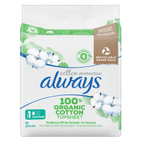 Always Cotton Protection Ultra Normal Hygienické Vložky S Křidélky ks11