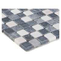 Mozaika marmormix grau weiss 47581 30x30