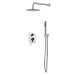 BESCO Podomítkový sprchový set SLIM DECCO/ILLUSION II - Chrom (s tenkou sprchou Slim)