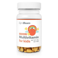 GymBeam Multivitamíny pro děti 120 cucacích tablet