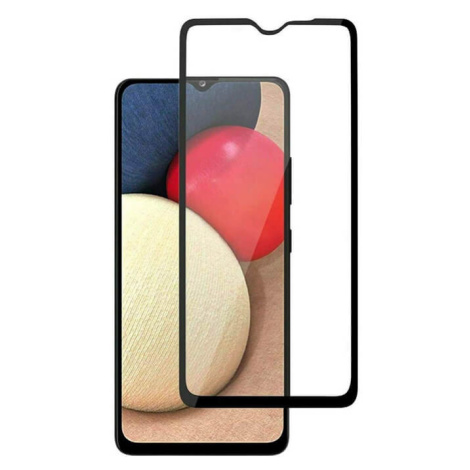 3D ochranné tvrzené sklo s rámečkem pro Samsung Galaxy A02s A025G - černé
