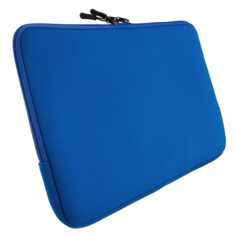 FIXED neoprenové pouzdro pro notebooky do 14" modré