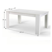 Jídelní stůl TOMY NEW 160x90x75 cm,Jídelní stůl TOMY NEW 160x90x75 cm