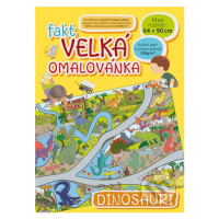 Fakt velká omalovánka - Dinosauři - kniha z kategorie Omalovánky