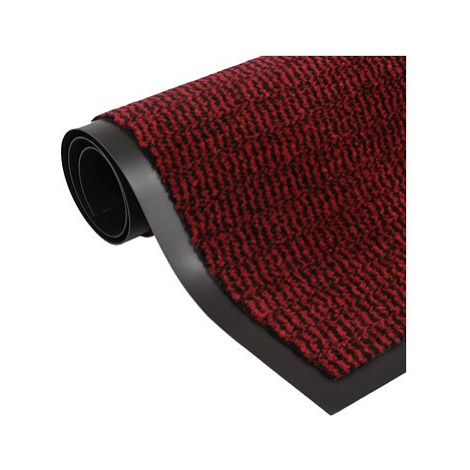 Shumee Protiprachová obdélníková rohožka všívaná 120 × 180 cm červená