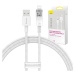 Kabel Fast Charging Cable Baseus Explorer  USB to Lightning 2.4A 1m, white (6932172628987)