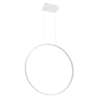Bílé LED závěsné svítidlo 78x16 cm Tim - Nice Lamps