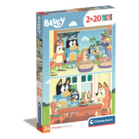 Clementoni - Puzzle 2x20 Bluey