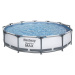 Nadzemní bazén kulatý Steel Pro MAX, kartušová filtrace, průměr 3,66m, výška 76cm