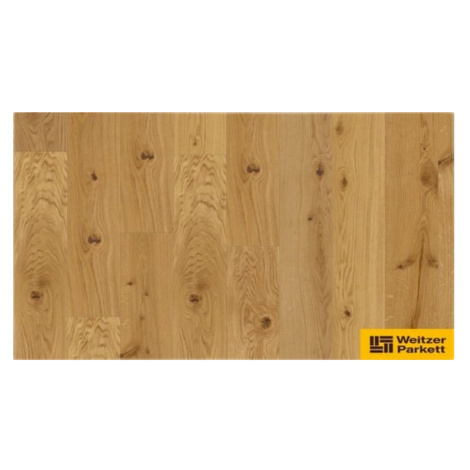 Weitzer Parkett Weitzer Plank 1800 dřevěná olejovaná podlaha oak rustic 11mm, intenzivně kartáčo
