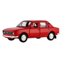 Auto welly škoda 105l červená 1:34