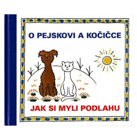 O pejskovi a kočičce - Jak si myli podlahu