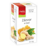 Apotheke Zázvor a med čaj nálevové sáčky 20x2 g