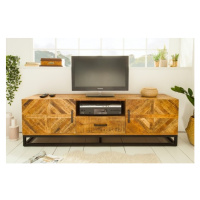 LuxD Designový TV stolek Allen 160 cm, mango