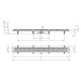 Chuděj Lineární plastový žlab MCH Klasik/Floor 1050 mm CH1050/50K do prostoru s roštem Klasik